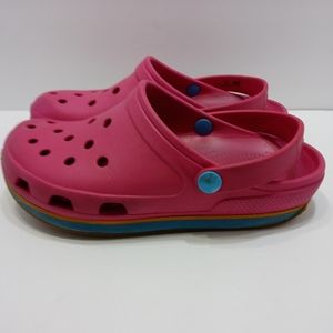 Women's size 8 pink Crocs!!